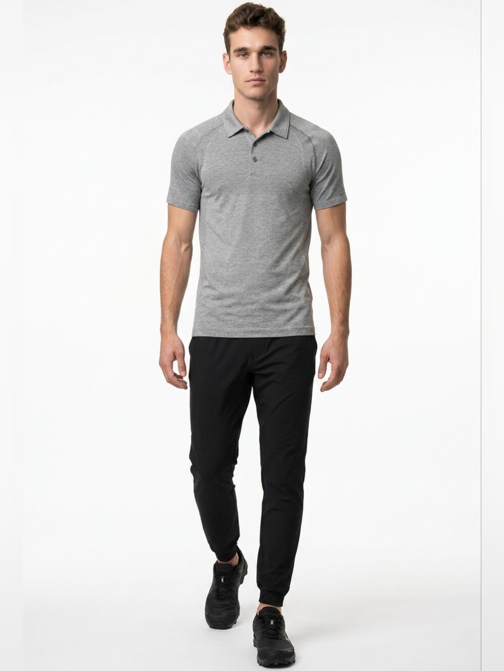 Lululemon Metal Vent Tech Polo 2.0Slate / White (First Release) - Picture 3 of 12